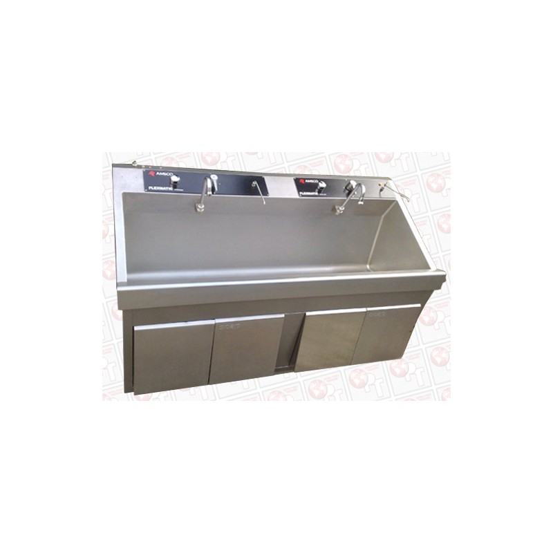 Steris Amsco Flexmatic Double Bay Scrub Sink - Venture Medical